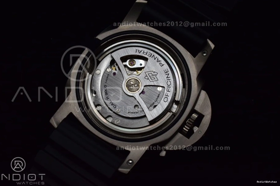 PAM389 P.9000 Best 1:1 Edition 1003 BestValue V VSF Clone Rubber on O Strap Black Super 1018